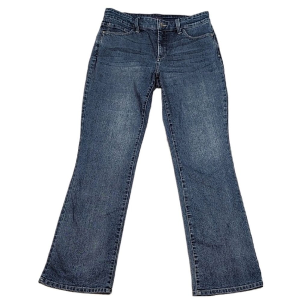 NYDJ Modern Bootcut Jeans 5-Pocket Medium Wash Slimming Denim Lift Tuck